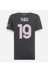 AC Milan Theo Hernandez #19 Jalkapallovaatteet Naisten Kolmaspaita 2024-25 Lyhythihainen